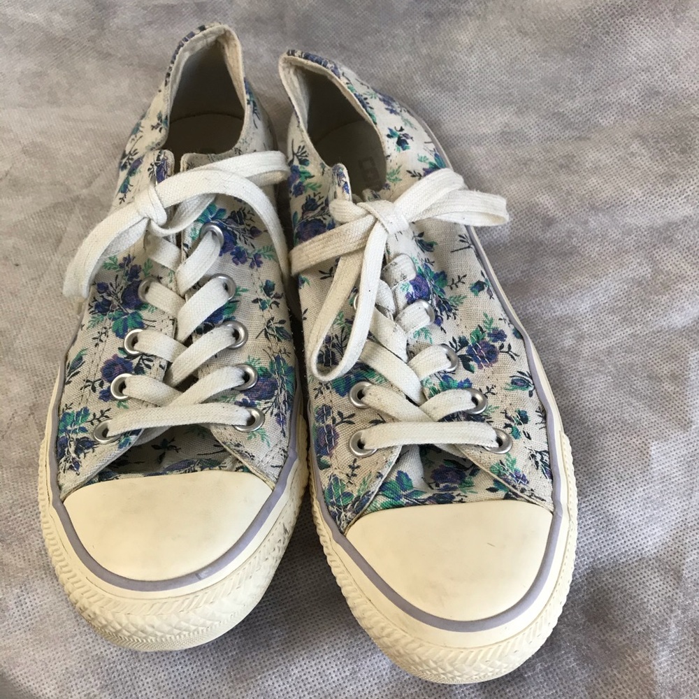 CONVERSE ALL STAR Floral Low-Top Sneakers